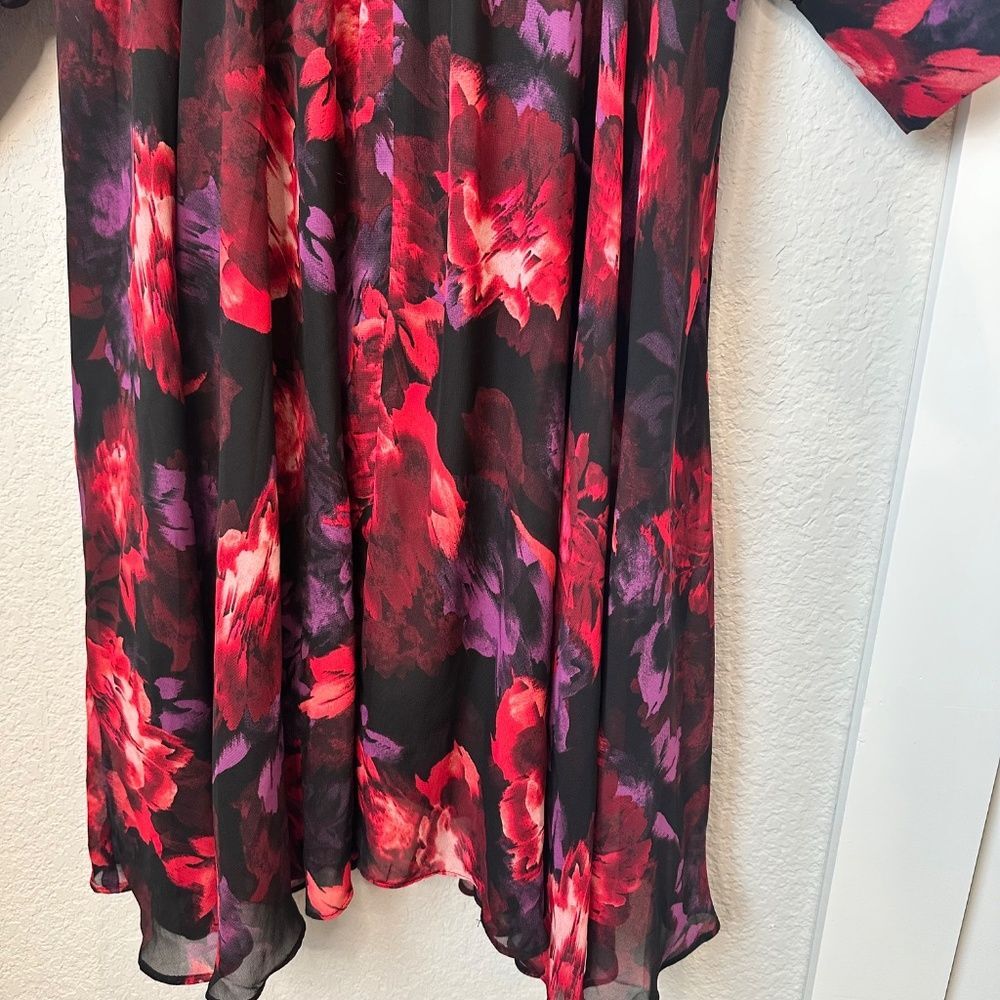 Jason Wu Wrap Midi Dress Size Medium - image 2